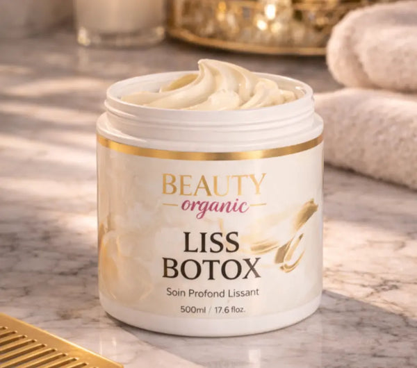 Botox Organic Liss Beauty concept formation